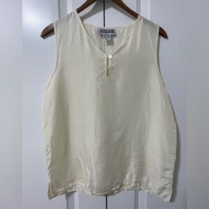#72-VIBRATIONS- Vintage 100% silk camisole